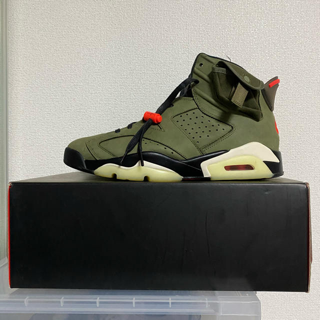 28cm NIKE travis scott air jordan 6