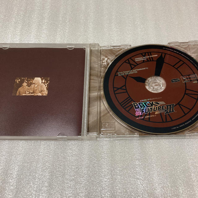 USJ(ユニバーサルスタジオジャパン)のバックトゥザフューチャー3 オリジナルサウンドトラック エンタメ/ホビーのCD(映画音楽)の商品写真