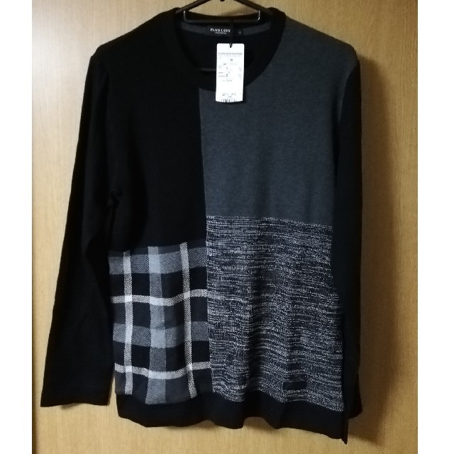 BLACK LABEL CRESTBRIDGE(ブラックレーベルクレストブリッジ)のBLACK LABEL CRESTBRIDGE 長袖 ニットソー【新品】 メンズのトップス(Tシャツ/カットソー(七分/長袖))の商品写真