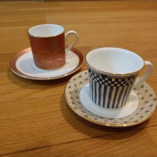 ウェッジウッド(WEDGWOOD)のウェッジウッド　デミタスカップ２客セット(グラス/カップ)