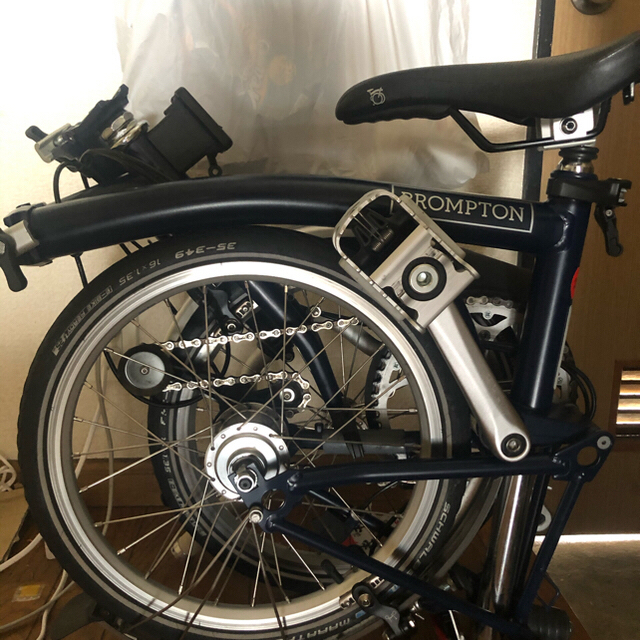 BROMPTON(ブロンプトン)のブロンプトンM3L テンペストブルー スポーツ/アウトドアの自転車(自転車本体)の商品写真