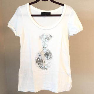 アンタイトル(UNTITLED)のクルーネックTシャツ サイズ2(Tシャツ(半袖/袖なし))