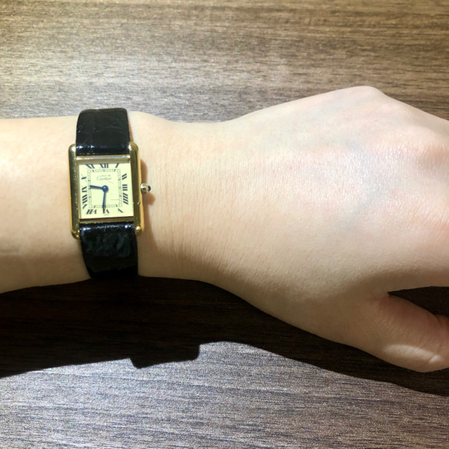 Cartier ヴェルメイユ 腕時計の通販 by eks246's shop｜カルティエならラクマ - Cartier(カルティエ) マストタンク 超特価お得