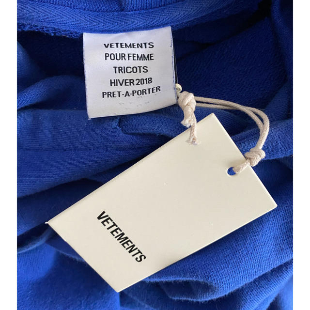 Balenciaga(バレンシアガ)の超希少 M ヴェトモン VETEMENTS 17AW Euro Logo メンズのトップス(パーカー)の商品写真