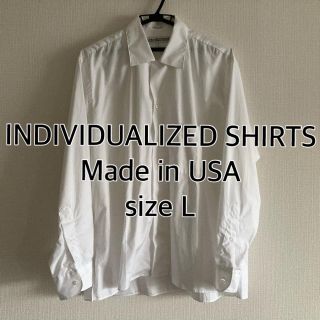インディヴィジュアライズドシャツ(INDIVIDUALIZED SHIRTS)の新品未使用　インディヴィジュアライズドシャツ　白　アメリカ製(シャツ)