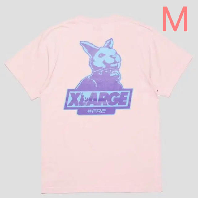 XLARGE(エクストララージ)のFR2 XLARGE Rabbit Gorilla Tee Pink M メンズのトップス(Tシャツ/カットソー(半袖/袖なし))の商品写真