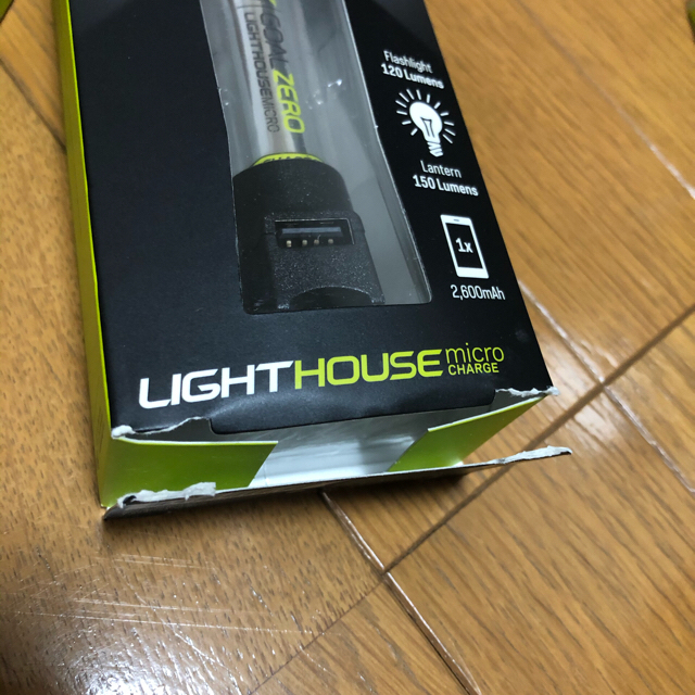 残り僅か!!《GOALZERO》lighthouse micro charge