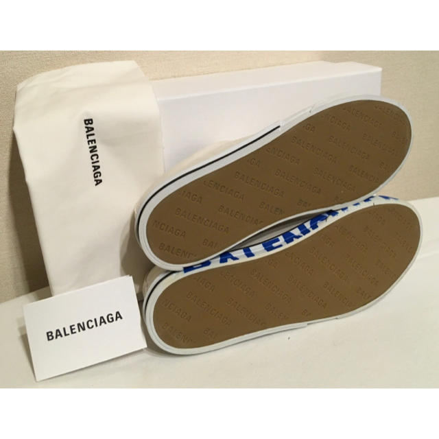 【新品未使用】BALENCIAGA バレンシアガ  ダメージ加工 スニーカー