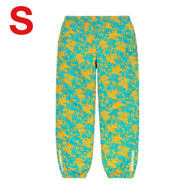 メンズSupreme Warm Up Pant Teal Floral (S)