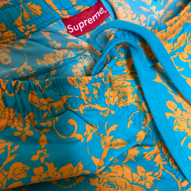 Supreme Warm Up Pant Teal Floral (S)