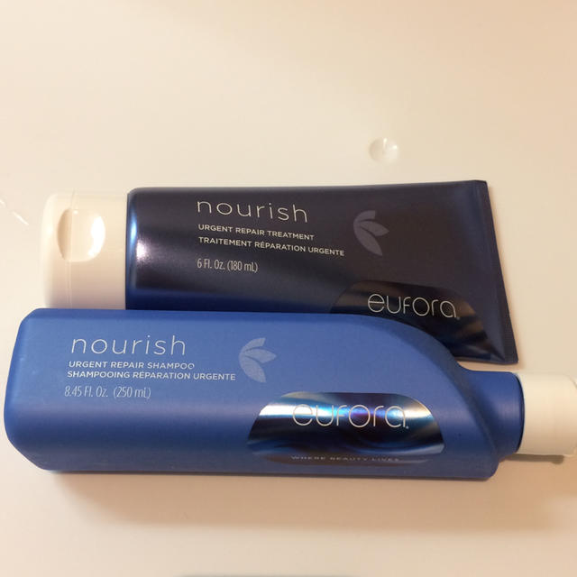 【未使用未開封】eufora nourish シャンプー&トリートメント コスメ/美容のヘアケア/スタイリング(シャンプー/コンディショナーセット)の商品写真