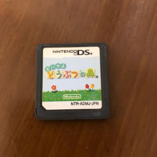 ニンテンドーDS(ニンテンドーDS)のどうぶつの森　DS ソフト(家庭用ゲームソフト)