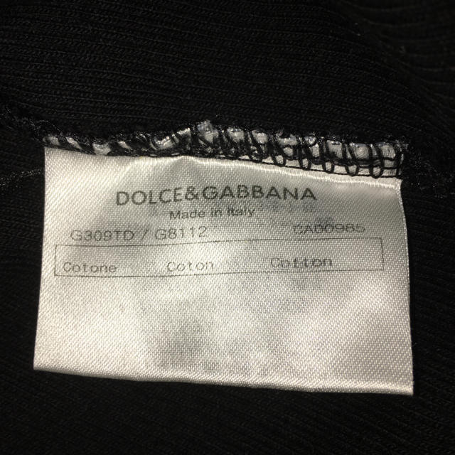 DOLCE&GABBANA(ドルチェアンドガッバーナ)のDOLCE&GABBANA タンクトップ　プレート付き メンズのトップス(Tシャツ/カットソー(半袖/袖なし))の商品写真