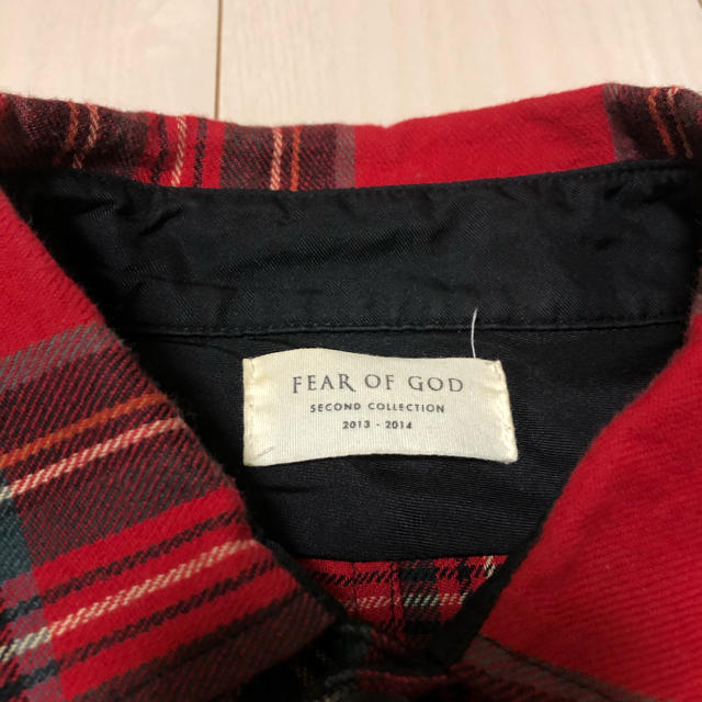 FEAR OF GOD(フィアオブゴッド)のfear of god FOG ロングネルシャツ　サイドジップ メンズのトップス(シャツ)の商品写真
