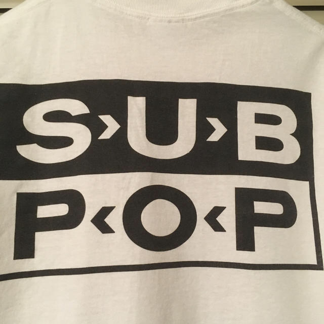 SUB POP 両面プリントT-shirt