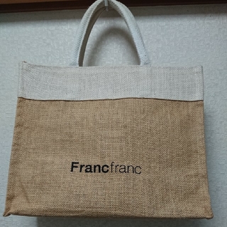 フランフラン(Francfranc)の【ぶーんず様専用】只今タイムセール！【フランフラン】 バッグ 麻  (トートバッグ)
