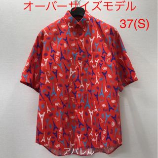 バレンシアガ(Balenciaga)の新品20SS BALENCIAGA エッフェルタワー オーバーサイズシャツ 37(シャツ)