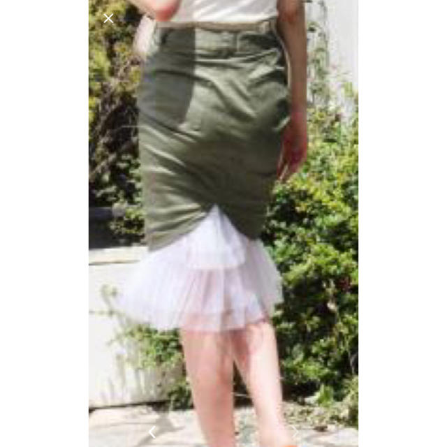 ROYAL PARTY(ロイヤルパーティー)のロイヤルパーティー　チュールスカート レディースのスカート(ひざ丈スカート)の商品写真
