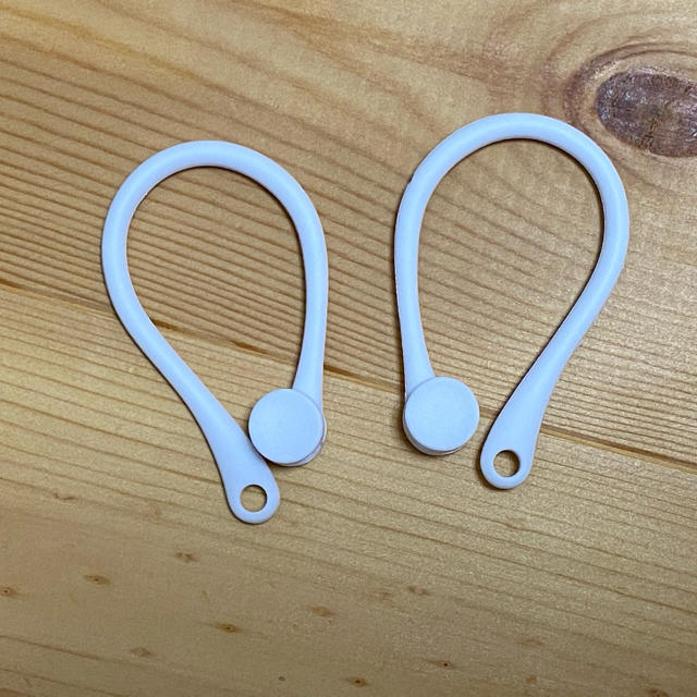 Apple(アップル)のAirPods  落下防止イヤーフック   スマホ/家電/カメラのオーディオ機器(ヘッドフォン/イヤフォン)の商品写真