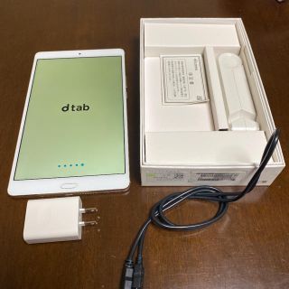 エヌティティドコモ(NTTdocomo)のd tab compact D-01J 中古(タブレット)