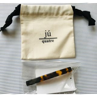 ナノユニバース(nano・universe)のJuquatre マーブルバレッタ&巾着(ヘアアクセサリー)