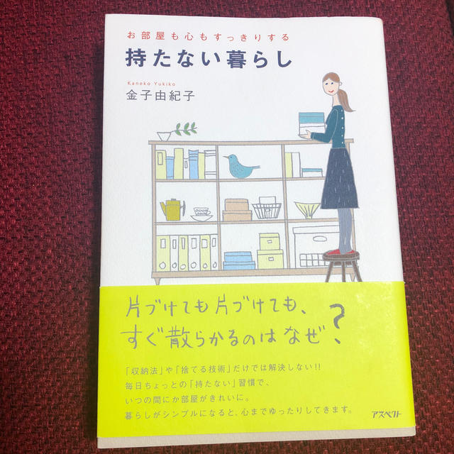 持たない暮らし お部屋も心もすっきりする エンタメ/ホビーの本(住まい/暮らし/子育て)の商品写真