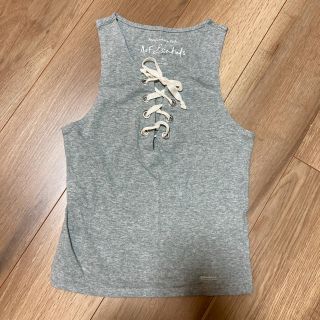 アバクロンビーアンドフィッチ(Abercrombie&Fitch)のAbercrombie&Fitchレースアップ　タンクトップ　S(タンクトップ)