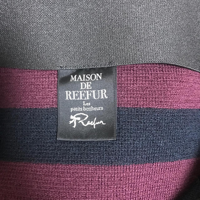 Maison de Reefur(メゾンドリーファー)のメゾンドリーファー ボーダー柄リブタイトスカート レディースのスカート(ひざ丈スカート)の商品写真