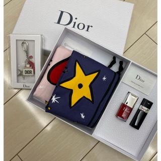 ディオール(Dior)のm.j様専用‼️Dior✨ノベルティセット💕キーホルダー付き！新品未使用(ノベルティグッズ)