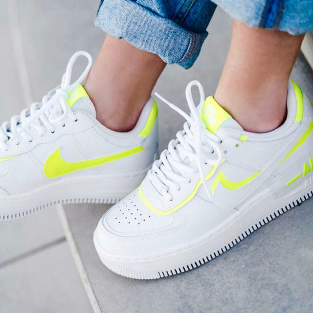 nike air force 1 shadow yellow