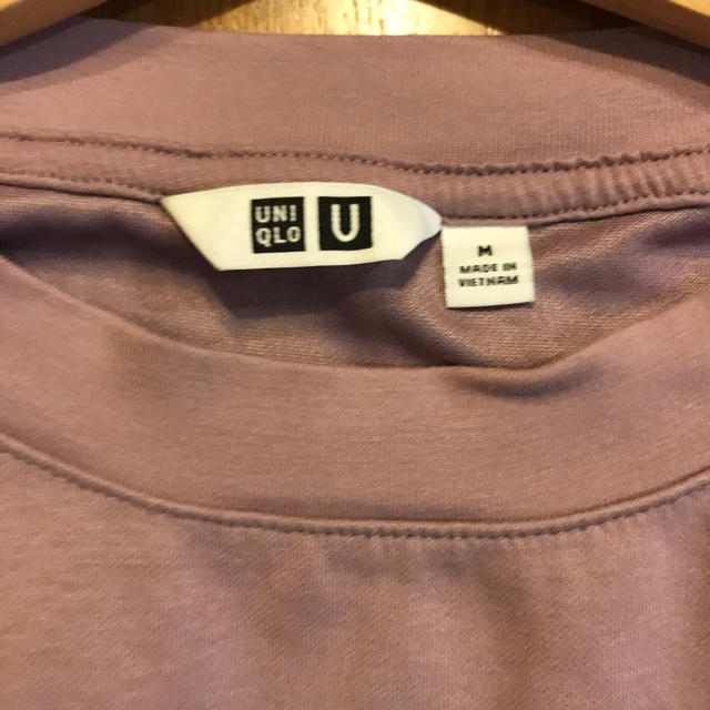 UNIQLO(ユニクロ)のユニクロ　UNIQLO エアリズムコットンオーバーサイズTシャツ（五分袖） メンズのトップス(Tシャツ/カットソー(半袖/袖なし))の商品写真