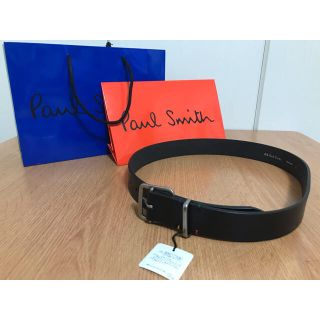 ポールスミス(Paul Smith)のPaul Smith コントラストステッチ　ステアレザーベルト(新品未使用) (ベルト)