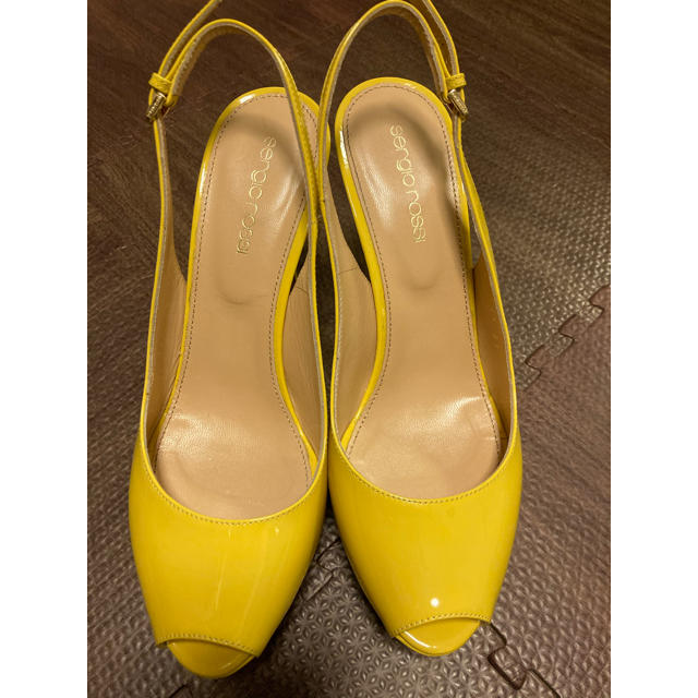 SALE❗️セルジオロッシ♡オープントゥ サンダル パンプス