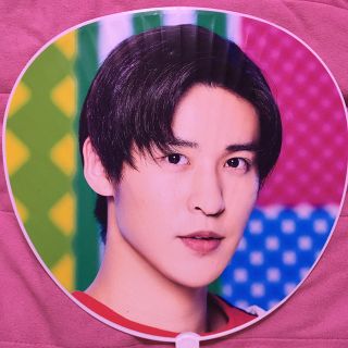 目黒蓮 顔団扇
