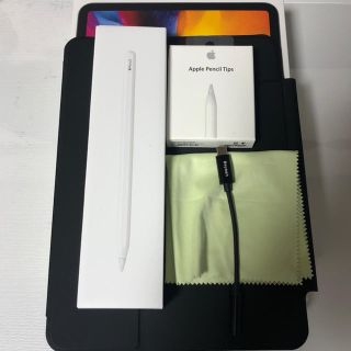 アイパッド(iPad)のiPad Pro 11インチ Wi-Fi 256GB スペースグレイ ペンシル他(タブレット)