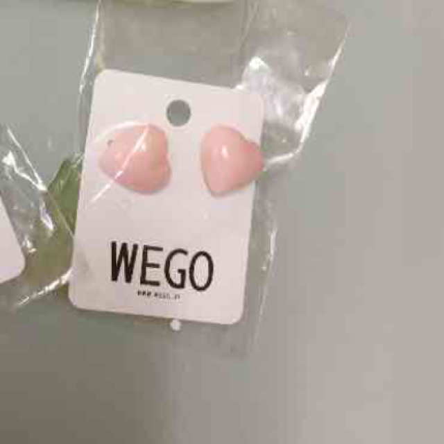 WEGO(ウィゴー)のりんご様専用です。❤︎ピアス 3点 レディースのアクセサリー(ピアス)の商品写真