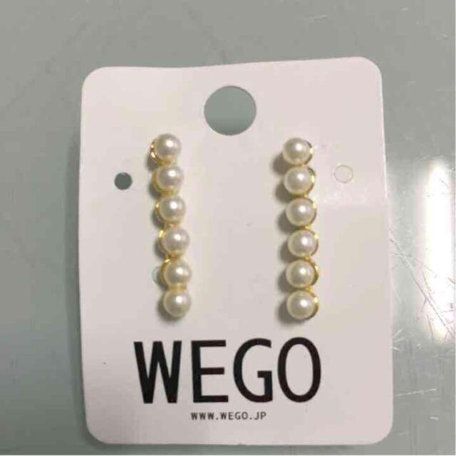 WEGO(ウィゴー)の☆新品☆WEGO パール６連ピアス レディースのアクセサリー(ピアス)の商品写真