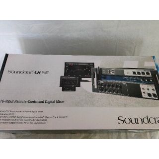 【送料込】最終値下げSoundcraft Ui16リモートデジタルミキサー(ミキサー)