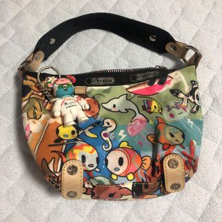 レスポートサック(LeSportsac)のレアお値下げ【美品】tokidoki for LeSportsac ミニバック(ハンドバッグ)