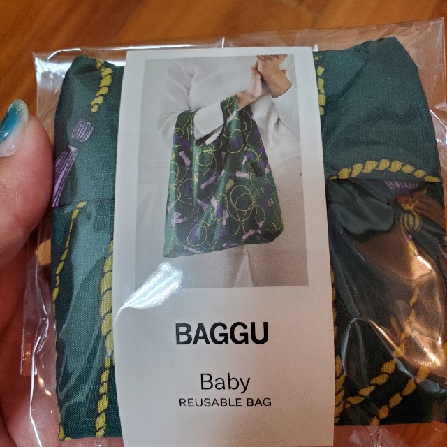 BAGGU　エコバッグ　タッセル　baby レディースのバッグ(エコバッグ)の商品写真