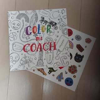 コーチ(COACH)のCOACH塗り絵 色鉛筆なし(スケッチブック/用紙)
