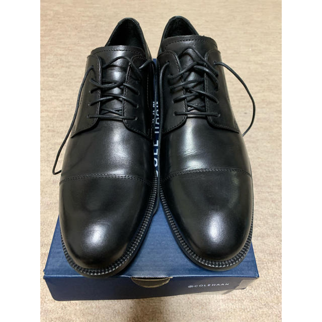 Cole Haan(コールハーン)の新品70%OFF★コールハーン　ストレートチップ★定5万★ビジネスカジュアル★黒 メンズの靴/シューズ(ドレス/ビジネス)の商品写真