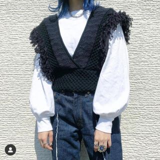 ビューティアンドユースユナイテッドアローズ(BEAUTY&YOUTH UNITED ARROWS)のLEINWANDE ◎ ニットベスト　ベスト(ベスト/ジレ)