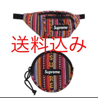 シュプリーム(Supreme)のSupreme Woven Stripe Waist Bag コインポーチ(ウエストポーチ)