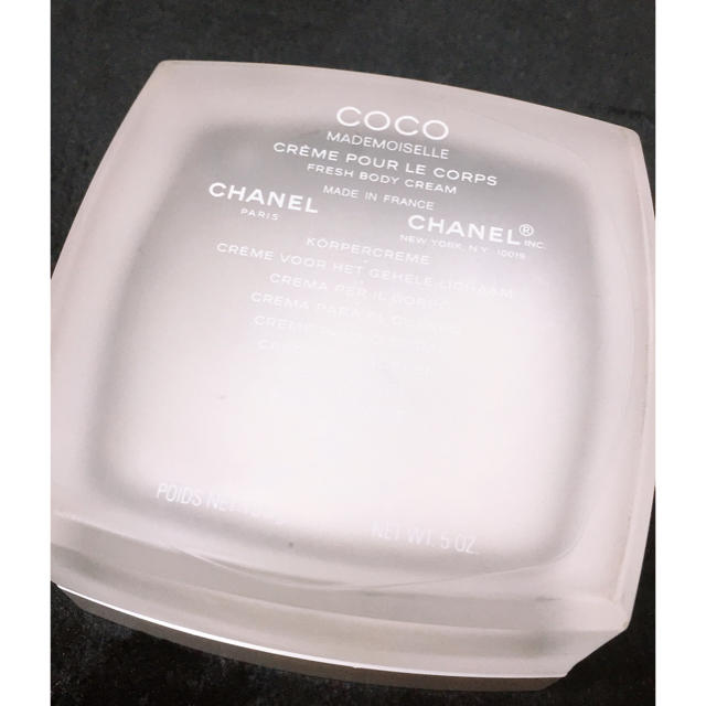CHANEL(シャネル)のシャネル　空き瓶　ココ　マドモワゼル　ボディクリーム コスメ/美容のボディケア(ボディクリーム)の商品写真