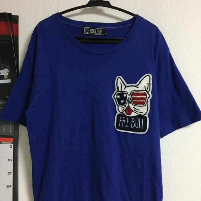 美品　FREBULL Tシャツ ブルー メンズのトップス(Tシャツ/カットソー(半袖/袖なし))の商品写真