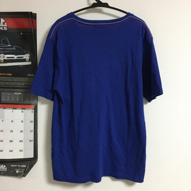 美品　FREBULL Tシャツ ブルー メンズのトップス(Tシャツ/カットソー(半袖/袖なし))の商品写真
