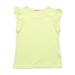 韓国子供服 PANDA PANDA フリルスリーブサマーカットソー(Tシャツ/カットソー)
