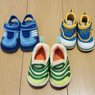 ナイキ(NIKE)の★☆12cmナイキ・アディダス・コンバース３足セット★☆(サンダル)