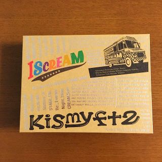 キスマイフットツー(Kis-My-Ft2)のキスマイ iscream ライブ ブルーレイ(ミュージック)